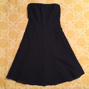 J.Crew Strapless Black Dress
